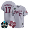 Jace Laviolette Texas A&M College Baseball World Series Jersey - Gray