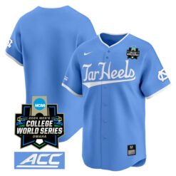 North Carolina College Baseball World Series Jersey - Blue