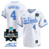 Anthony Donofrio North Carolina College Baseball World Series Jersey - White