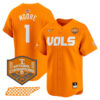 Christian Moore Tennessee Volunteers College Baseball World Series Champions Jersey - Orange