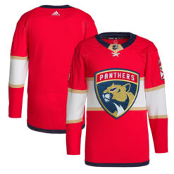 Alternative view of Florida Panthers 2024 Stanley Cup Champions Jersey - Red