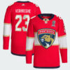 Carter Verhaeghe Florida Panthers 2024 Stanley Cup Champions Jersey - Red