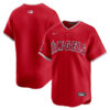 Los Angeles Angels Red Alternate Limited Jersey - All Stitched