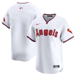 Los Angeles Angels White Alternate Limited Jersey - All Stitched