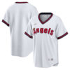 Los Angeles Angels California Angels Cooperstown Throwback Jersey - All Stitched