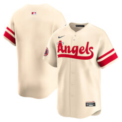 Los Angeles Angels Cream City Connect Limited Jersey - All Stitched