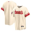 Los Angeles Angels Cream City Connect Jersey - All Stitched