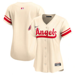 Alternative view of Los Angeles Angels Cream City Connect Jersey - All Stitched