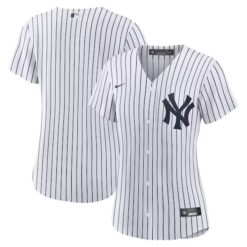 Alternative view of New York Yankees Blank White Home Limited Jersey - All Stitched