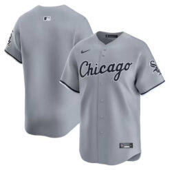 Chicago White Sox Grey Away Limited Jersey - All Stitched