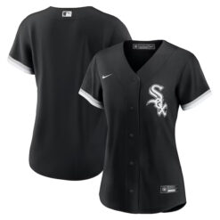 Alternative view of Chicago White Sox Black Alternate Jersey - All Stitched