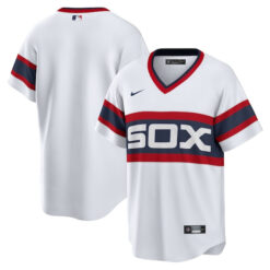 Chicago White Sox White Home Throwback Jersey - All Stitched