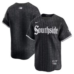 Chicago White Sox Black City Connect Southside Limited Jersey - All Stitched