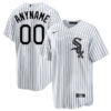 Custom Chicago White Sox White Home Jersey - All Stitched