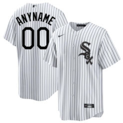 Custom Chicago White Sox White Home Jersey - All Stitched