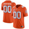 Custom Clemson Tigers Football Orange Game Jersey - All Stitched