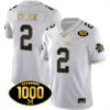 Blake Corum Michigan Wolverines Football White Gold Jersey - All Stitched