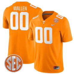 Morgan Wallen Tennessee Volunteers Football Orange Home Game Jersey - All Stitched