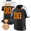 Morgan Wallen Tennessee Volunteers Football Alternate Black Jersey - All Stitched