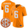 Alvin Kamara Tennessee Volunteers Football Orange Home Game Jersey - All Stitched