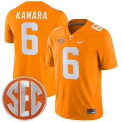 Alvin Kamara Tennessee Volunteers Football Orange Home Game Jersey - All Stitched