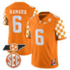 Alvin Kamara Tennessee Volunteers Football Checkerboard Orange Jersey - All Stitched