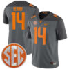 Eric Berry Tennessee Volunteers Football Smokey Grey Alternate Game Jersey - All Stitched