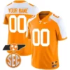 Custom Tennessee Volunteers Football Orange White Vapor F.U.S.E Limited Jersey - All Stitched