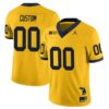 Custom Michigan Wolverines Football Maize Alternate Vapor F.U.S.E Limited Jersey - All Stitched
