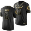 DeVonta Smith Alabama Crimson Tide Football Black Gold Jersey - All Stitched