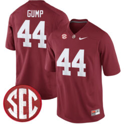 Forrest Gump Alabama Crimson Tide Football Crimson Alumni Jersey - All Stitched