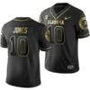Mac Jones Alabama Crimson Tide Football Black Gold Jersey - All Stitched