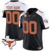 Custom Texas Longhorns Football Alternate Black Vapor F.U.S.E Limited Jersey - All Stitched