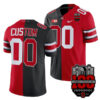 Custom Ohio State Buckeyes Football Split Jersey - All Stitched