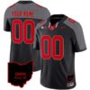 Custom Ohio State Buckeyes Football Ohio Concept Alternate Black Jersey - All Stitched
