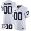 Custom Penn State Nittany Lions Football White Away Jersey - All Stitched