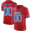 Custom Houston Cougars Football Red Oilers-inspired Jersey - All Stitched