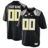 Custom Oregon Ducks Football Black Mighty Oregon Jersey - All Stitched