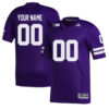 Custom Washington Huskies Football Purple Premier Strategy Jersey - All Stitched