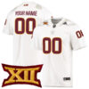 Custom Arizona State Sun Devils Football White Premier Jersey - All Stitched