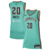 Sabrina Ionescu New York Liberty Green Rebel Edition Jersey - All Stitched