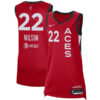 A'ja Wilson Las Vegas Aces Red Rebel Jersey - All Stitched
