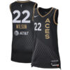 A'ja Wilson Las Vegas Aces Black Rebel Jersey - All Stitched