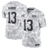 Brock Purdy San Francisco 49ers 2024 Salute To Service Arctic Camo Jersey - All Stitched