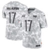 Terry MacLaurin Washington Commanders 2024 Salute To Service Arctic Camo Jersey - All Stitched