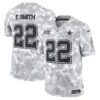 Emmitt Smith Dallas Cowboys 2024 Salute To Service Arctic Camo Jersey - All Stitched