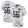Lawrence Taylor New York Giants 2024 Salute To Service Arctic Camo Jersey - All Stitched