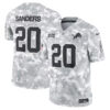 Barry Sanders Detroit Lions 2024 Salute To Service Arctic Camo Jersey - All Stitched