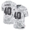 Mike Alstott Tampa Bay Buccaneers 2024 Salute To Service Arctic Camo Jersey - All Stitched