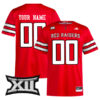 Custom Texas Tech Red Raiders Football Red Home Premier Jersey - All Stitched